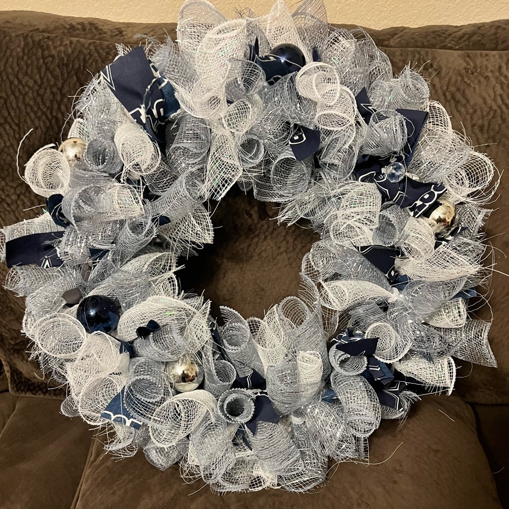 Christmas Cowboy Wreath